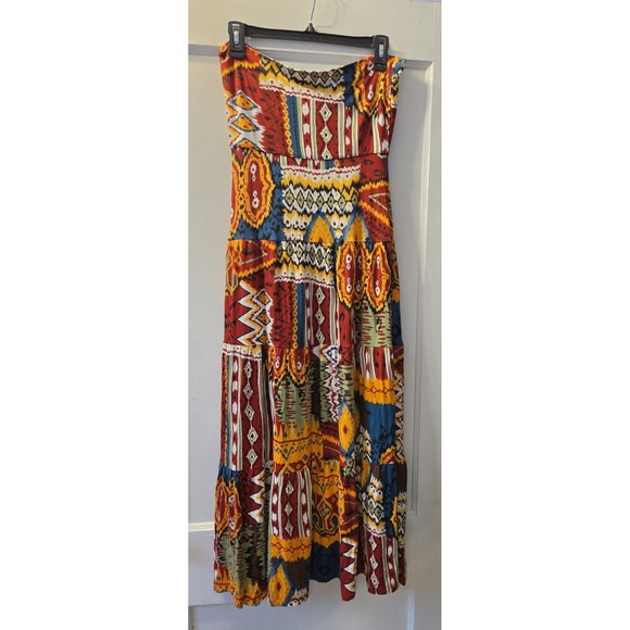 Monroe & Main Dresses & Skirts - Monroe And Main Strapless Stretchy Boho Colorful Aztec Hippie Dress. Small